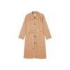 The Gathered Drape Trench