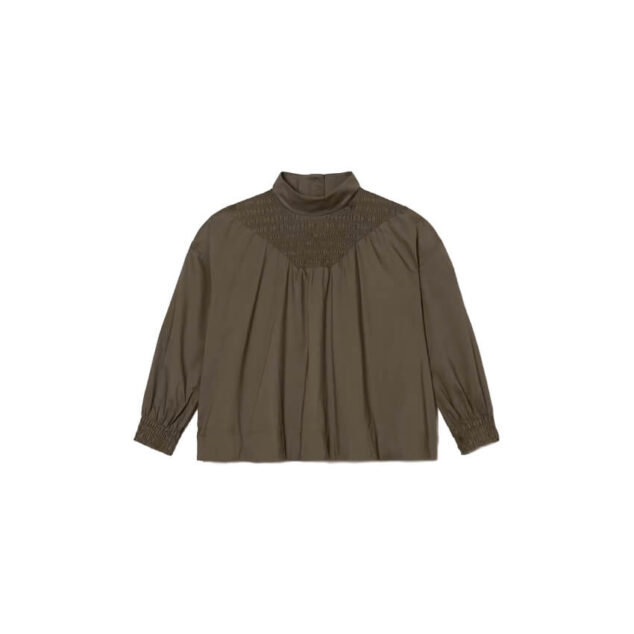 The Funnel-Neck Smock Top